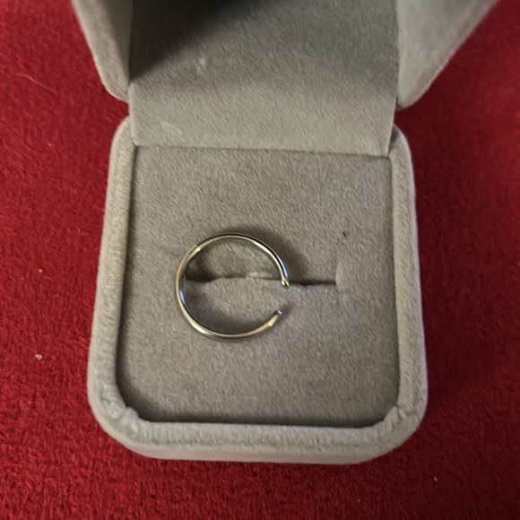 Toe Ring Silver Band - Picture 4 of 4
